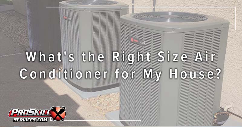 right size ac unit for house